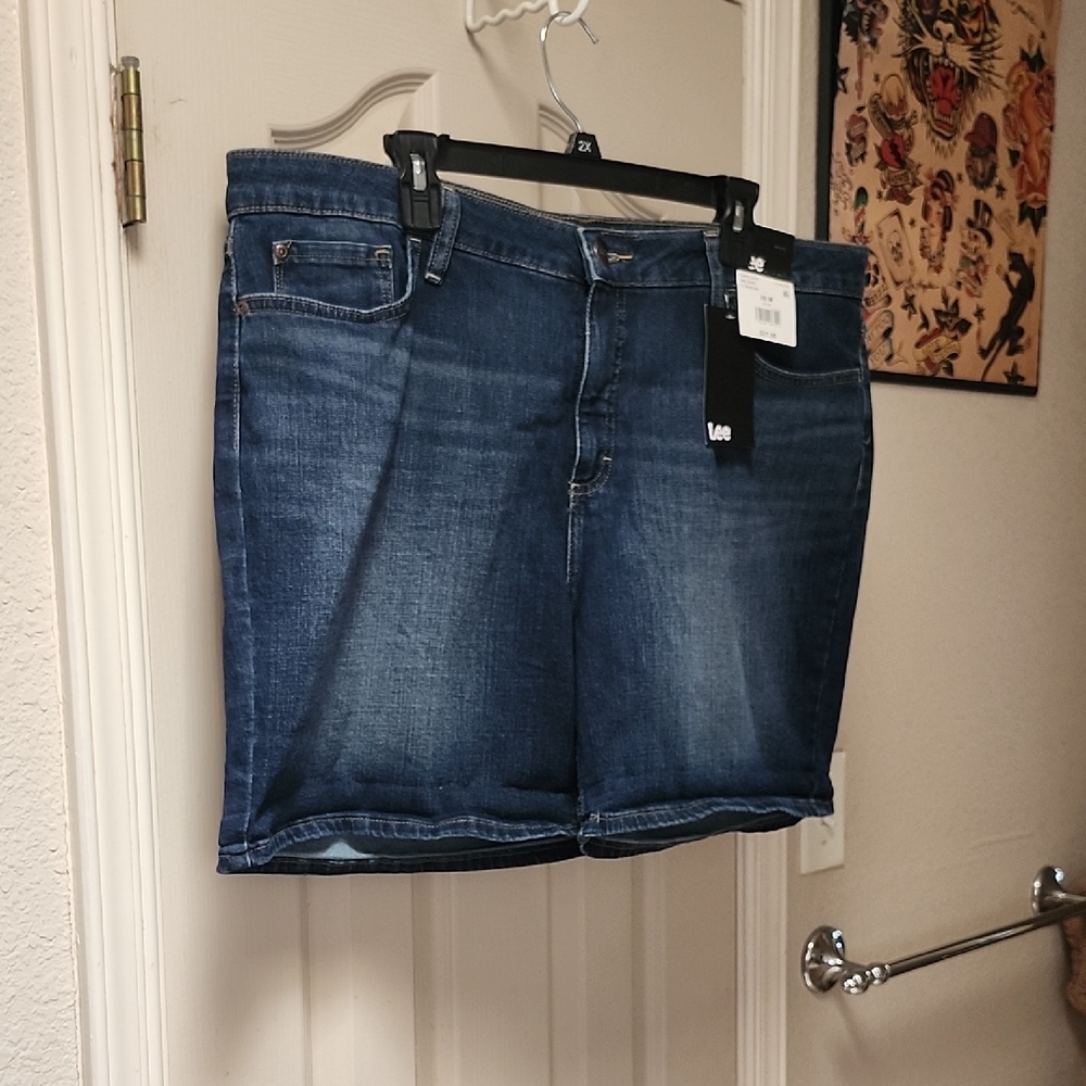 Lee Indigo Denim Skirt